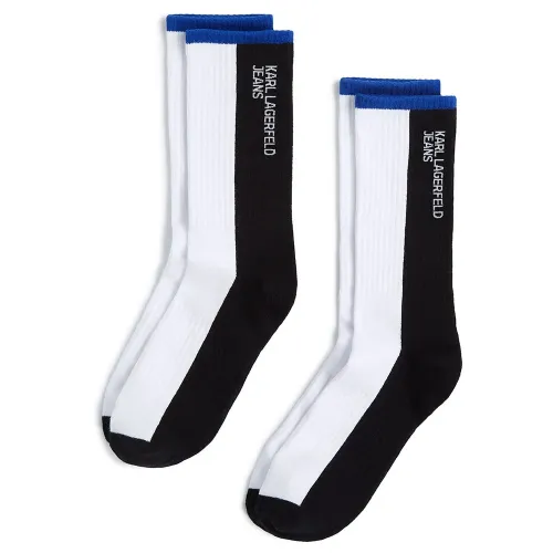 KARL LAGERFELD JEANS A3M47046 Colour Block 양말 2 켤레 142685286