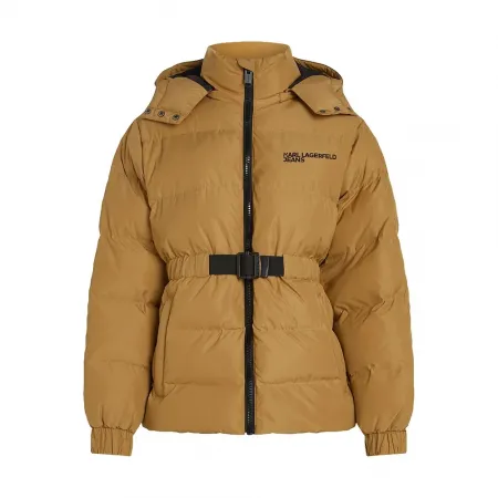 KARL LAGERFELD JEANS A3W15023 Belted 패딩 자켓 142685351