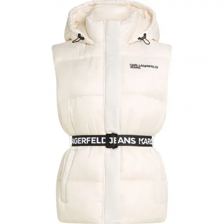 KARL LAGERFELD JEANS A3W15025 Belted Puffer 조끼 142685359