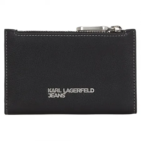 KARL LAGERFELD JEANS A3W32083 Metal Logo Bifold W/Zip 지갑 142685421
