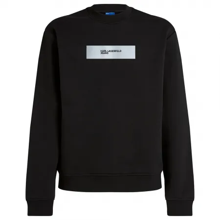 KARL LAGERFELD JEANS A4M20017 Regular Reflective Logo 스웨터 142685468