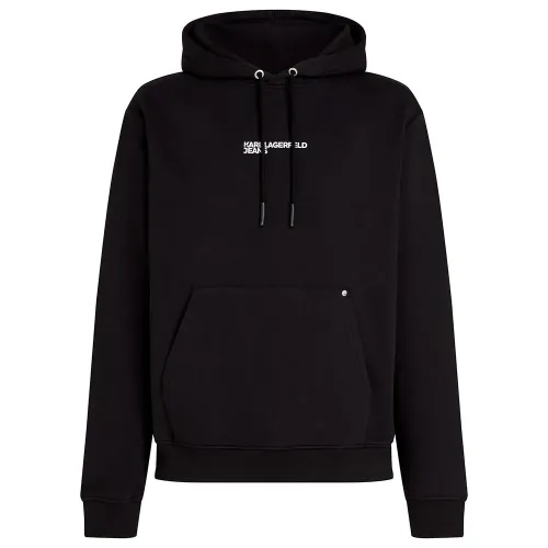 KARL LAGERFELD JEANS A4M20063 Regular Vertical Logo 후드티 142685481