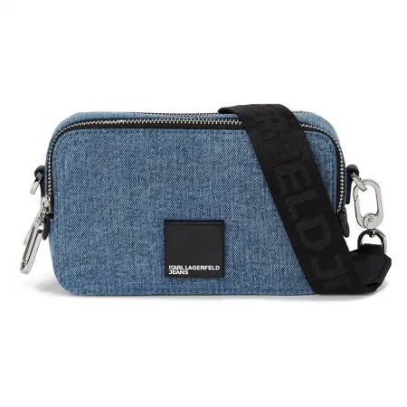KARL LAGERFELD JEANS A4W30240 Box Logo 데님 숄더백 142685579