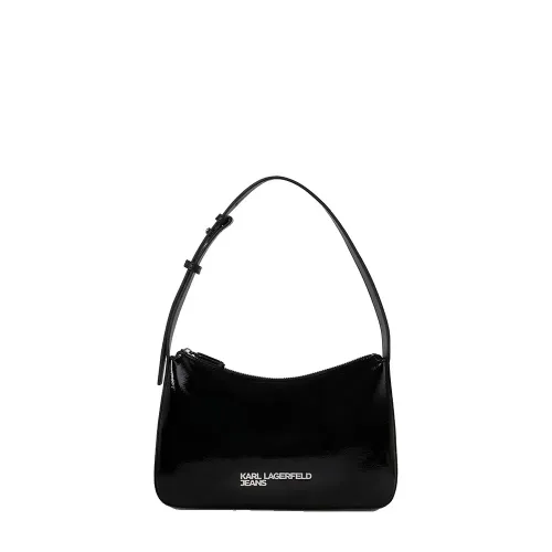 KARL LAGERFELD JEANS A4W30290 Metal Logo Shiny 숄더백 142685612