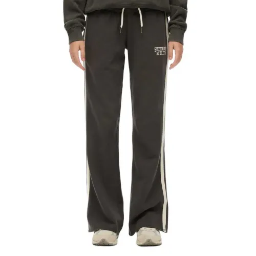 슈퍼드라이 Athletic Stripe Flare 운동복 바지 142686675