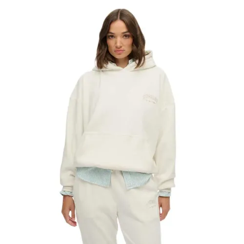 슈퍼드라이 Country Club Velour Relaxed 후드티 142686765