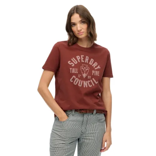 슈퍼드라이 Lo Fi Outdoors Relaxed 반팔 티셔츠 142686845