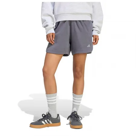 아디다스 3 스트라이프 스튜디오 플리스 Loose 반바지 142695222