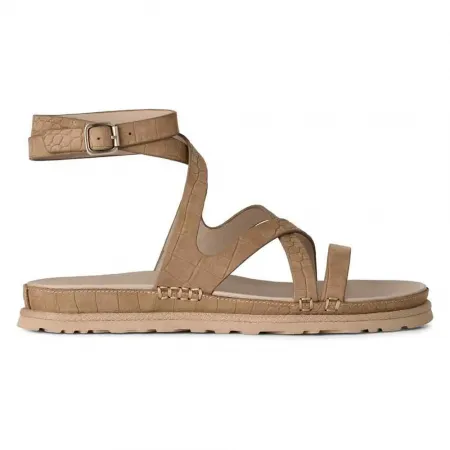 어그 Goldengaze Em보스ed Ankle Wrap 샌들 142703410