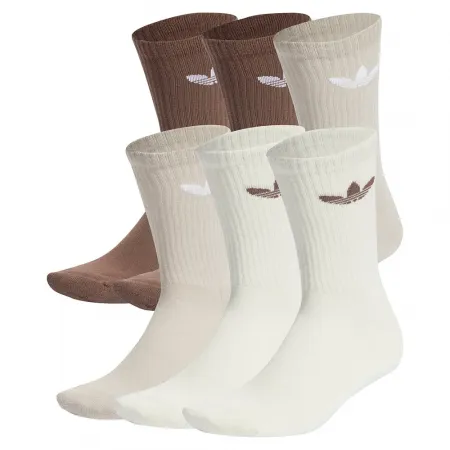 아디다스 Trefoil Cushion 크루 양말 6 팩 142713305