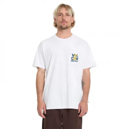 볼컴 Parted Out Pocket 반팔 티셔츠 142722143