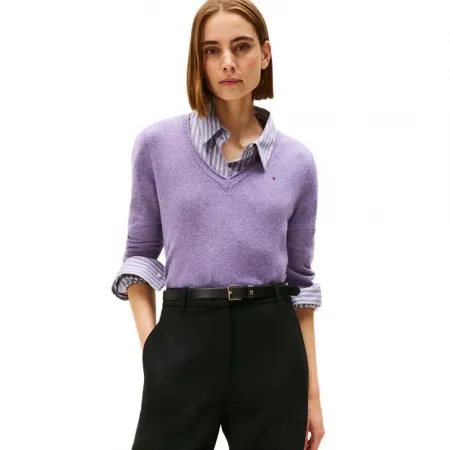 타미힐피거 Soft V넥 스웨터 142732940