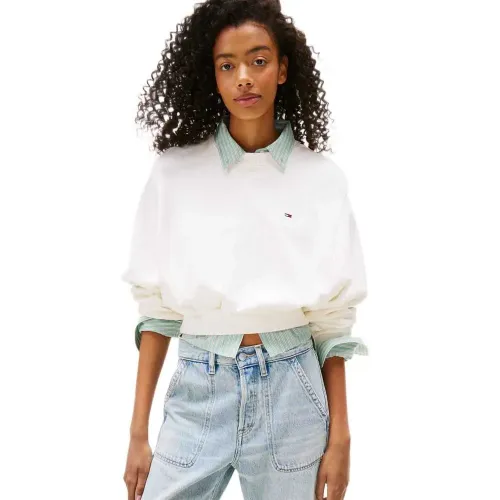 타미힐피거 DW0DW21831 Cropped 스웨터 142733242