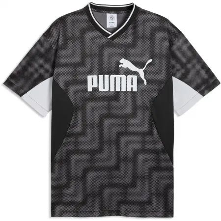 푸마 Ess Block Relaxed 핏 반팔 V넥 티셔츠 142739757