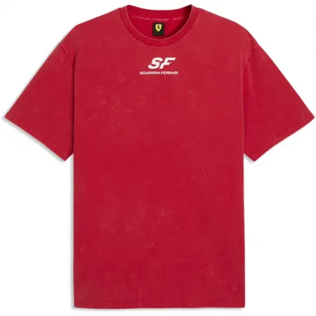 푸마 Ferrari Car 그래픽 반팔 티셔츠 142740079