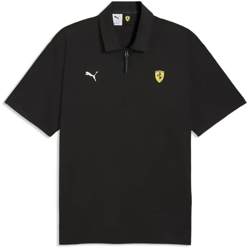 푸마 Ferrari Cloudspun 반팔 폴로 셔츠 142740088