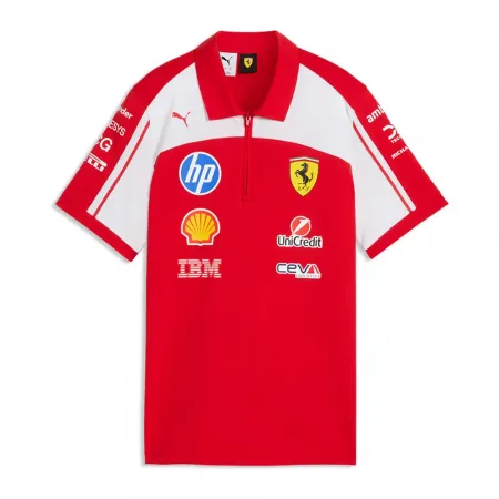 푸마 SF 페라리 레플리카 반팔 폴로 셔츠 142740458