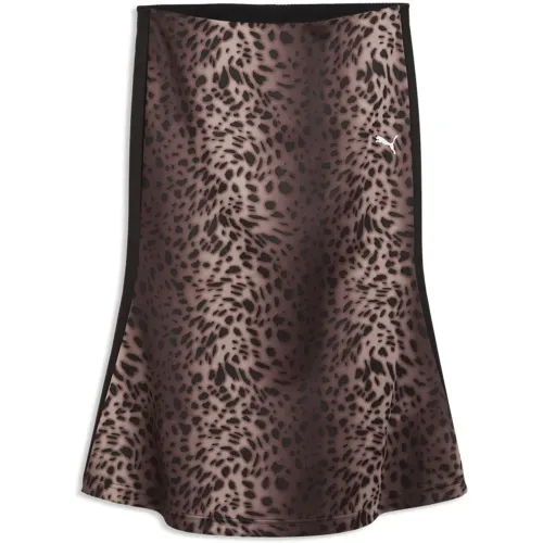 푸마 T7 Leo Luxe 미디 스커트 142742436