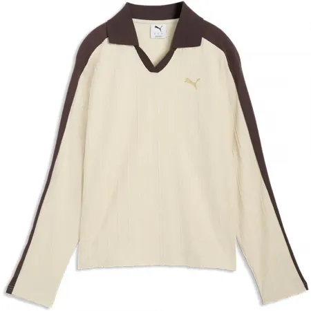 푸마 T7 Relaxed 핏 긴 소매 폴로 142742445