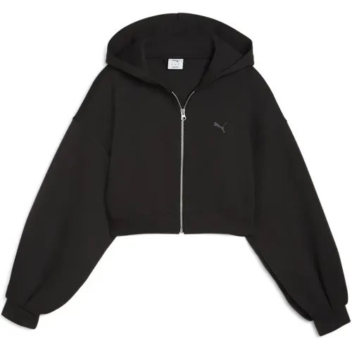 푸마 Wardrobe Ess Cropped 풀지퍼 스웨터 142742469