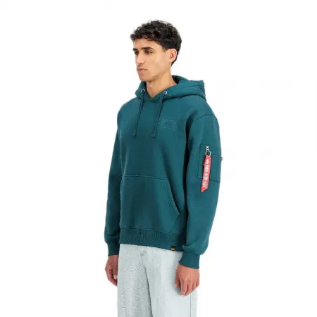 알파 인더스트리 Back Print 후드티 142746341