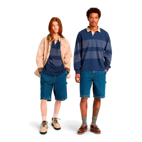 팀버랜드 Striped Rugby 긴 소매 폴로 142749451