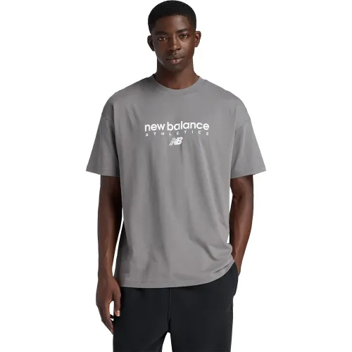 뉴발란스 Linear 그래픽 반팔 티셔츠 142769876