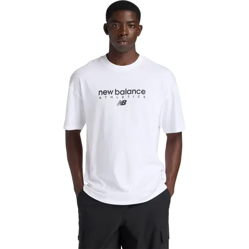 뉴발란스 Linear 그래픽 반팔 티셔츠 142769877