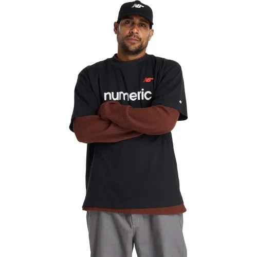 뉴발란스 Numeric Linear Logo 반팔 티셔츠 142781079