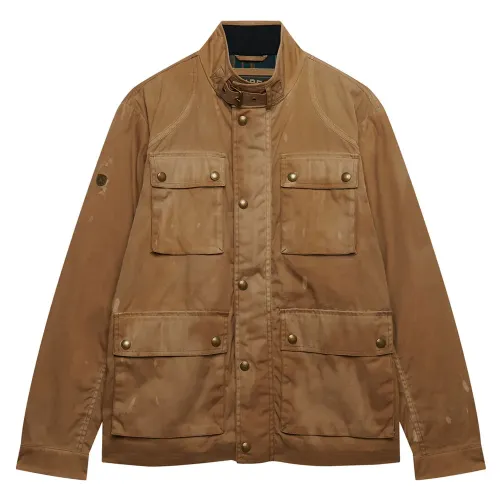 슈퍼드라이 Merchant Racer Wax 자켓 142797749