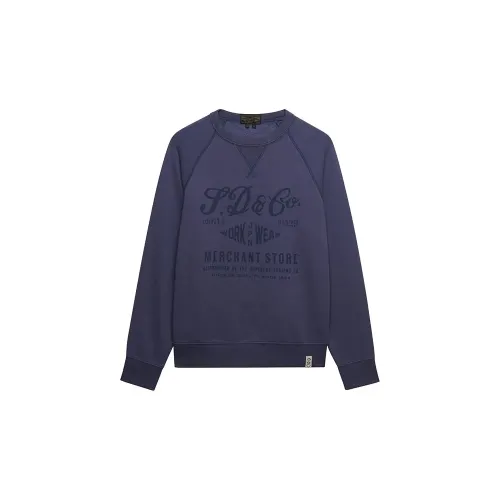 슈퍼드라이 Merchant 빈티지 Print 스웨터 142797761