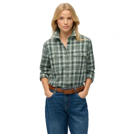 슈퍼드라이 Lumberjack Check Flannel 셔츠 142824849