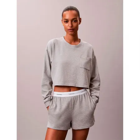 캘빈클라인 LV00QS7516 긴팔 파자마 티셔츠 142870157