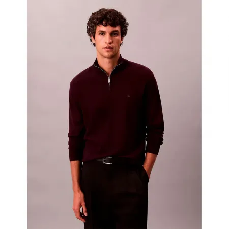 캘빈클라인 LV04LD318G 하프 지퍼 스웨터 142870294