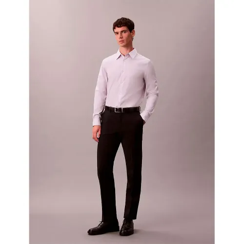 캘빈클라인 Solid Supima 긴팔 셔츠 142870406