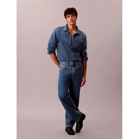 캘빈클라인 90S LV04RD711G Straight Fit 청바지 142871016