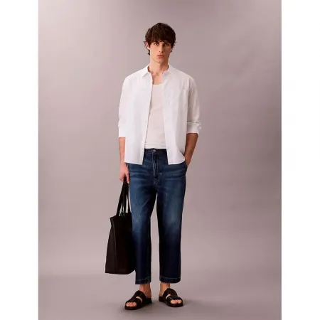 캘빈클라인 90S LV04RC740G Tapered Fit Cropped 청바지 142871017