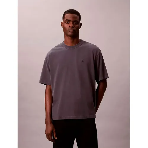 캘빈클라인 Heavy Relaxed Fit 반팔 티셔츠 142871137