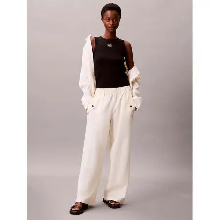 캘빈클라인 LV044C656G Linen 카고 팬츠 142871235