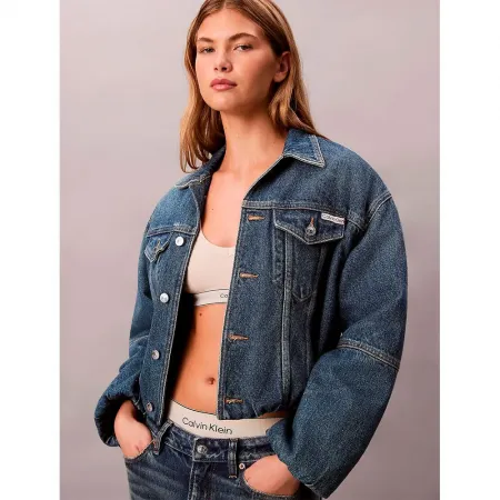 캘빈클라인 LV047D725G 데님 자켓 142871542
