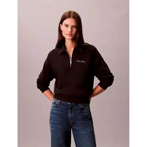 캘빈클라인 LV047E824G 하프 지퍼 스웨터 142871654