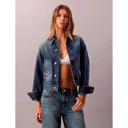 캘빈클라인 LV047E906G 데님 자켓 142871658