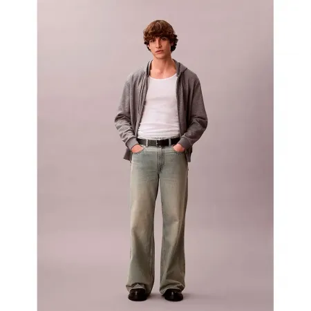 캘빈클라인 LV04RD763G Wide Leg 청바지 142871914