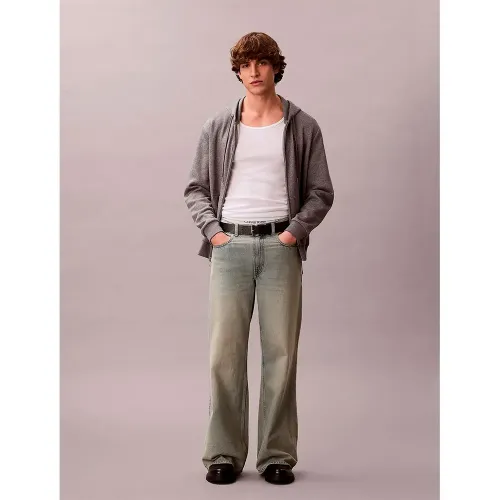 캘빈클라인 LV04RD763G Wide Leg 청바지 142871914