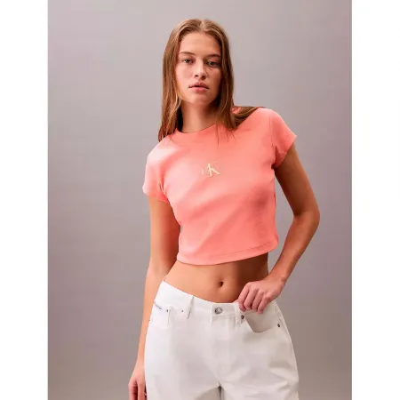 캘빈클라인 Monogram Baby 반팔 티셔츠 142872084