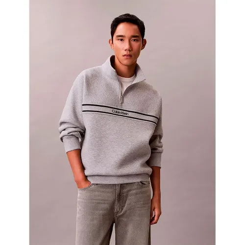 캘빈클라인 Spacer Relaxed Fit 풀지퍼 스웨터 142872196