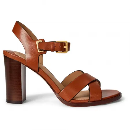 로렌-FTW Emeryn Leather 힐 샌들 142982024