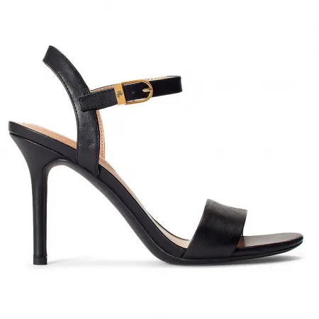 로렌-FTW Gwen Burnished Leather 힐 샌들 142982036