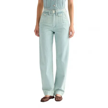 랭글러 Sleek Barrel Relaxed 핏 청바지 142985776