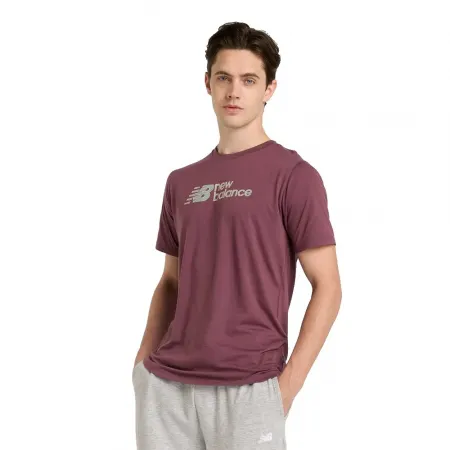 뉴발란스 Heathertech 리니어 반팔 티셔츠 143060215